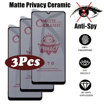3шт Матовая защитная пленка для экрана Realme C53 C55 C30, Антишпионская пленка Realme C55 C25 C25S