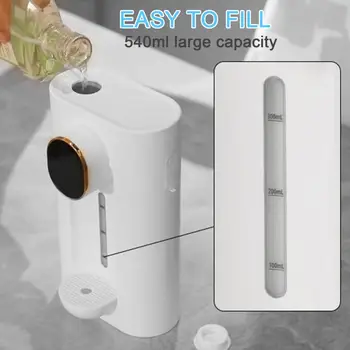 540 мл Умный дозатор воды для полоскания рта Насос Беспроводной Настенный Подвесной USB Автоматическая Индуктивная машина для мытья полости рта