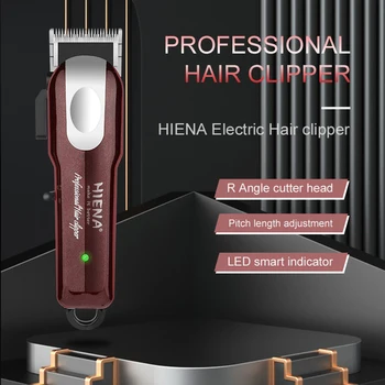 HIENA USB Электрические машинки для стрижки волос Триммеры для мужчин Беспроводная перезаряжаемая машинка для стрижки волос Профессиональные Триммеры
