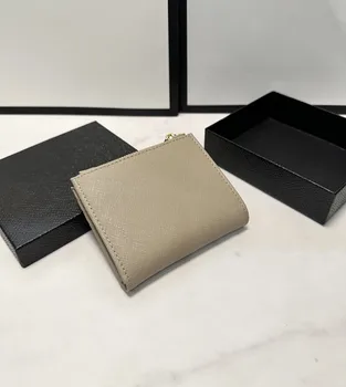 Фирменный кошелек из кожаного материала, женский модный кошелек 2023 года, новый высококачественный бестселлер pure Pico card bag 18#